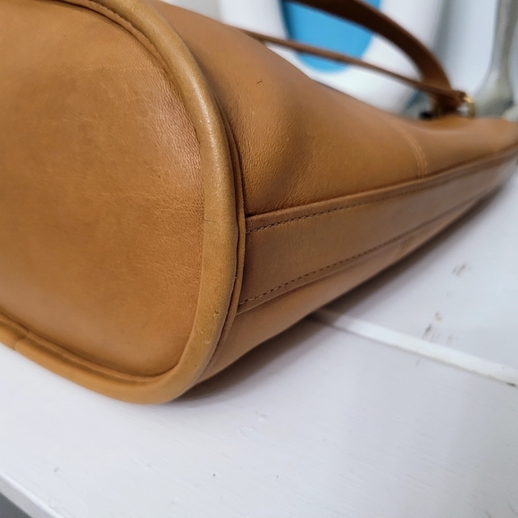 Vintage Coach Tribeca Tote 9991 CAMEL - Picture 8 of 16